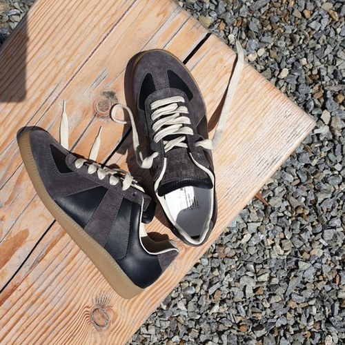 sale/빠른배송* 메종마르지엘라 독일군 레플리카 스니커즈 블랙 35 36 사이즈