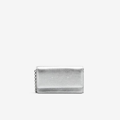 sale* 메종마르지엘라 스티치 체인 지갑 실버