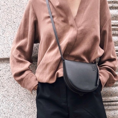 sale* 로에베 힐백 미니 블랙