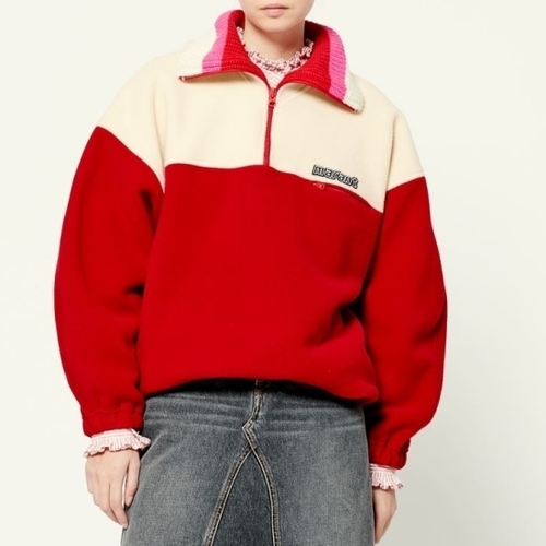 이자벨마랑 MAMET 마멧 하프 집업니트