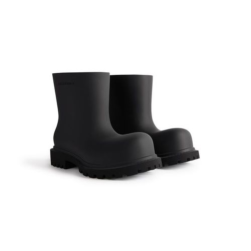 sale* 발렌시아가 스테로이드 러버 레인 부츠 블랙